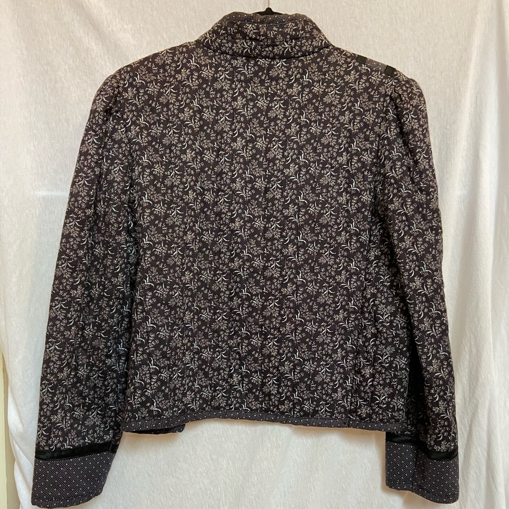 Kantha stitch open front jacket - Picture 3 of 5